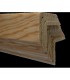 Perfis Cantoneira em Pinho 2400x36x5mm - Pack de 8