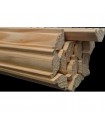 Perfis Moldura - Tecto em Pinho 2400x23x23mm - Pack de 12