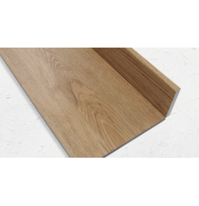 Rodapé PVC expandido Carvalho Rústico 2020X70X15mm