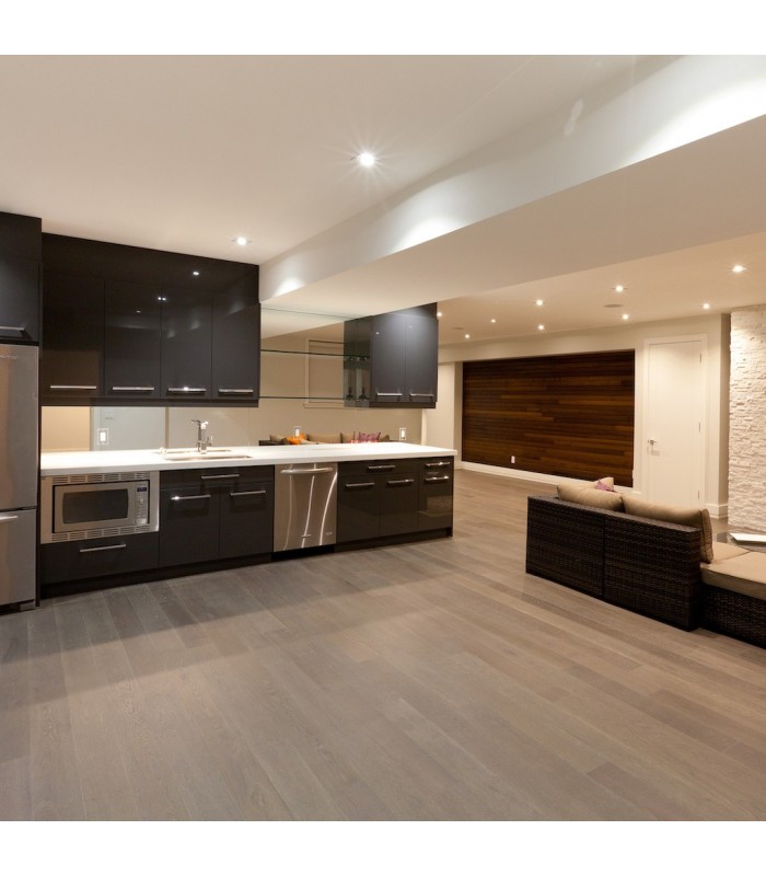 Pavimento Vinilico SPC Flutuante Cinza Claro 6,5mm