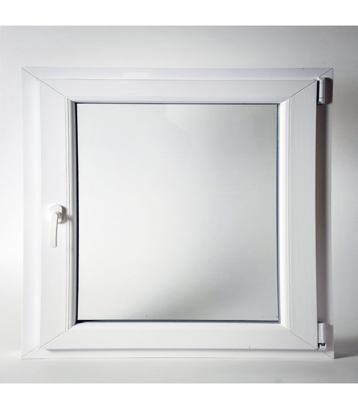 Janela PVC Oscilobatente 58x58 cm com Vidro Duplo | Cando