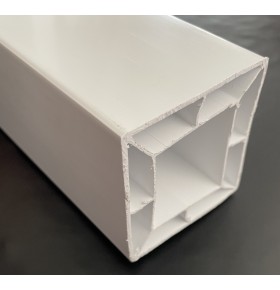 Viga em PVC para Janelas e Portas 7x7x110cm