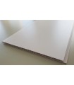 Lambri PVC 1R KINKAN LACADO BRANCO 290x30x0,9cm - Pack 2 Réguas (1,74m²) Interior e Exterior