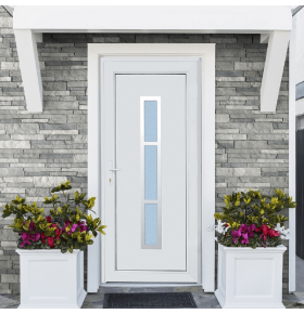 Porta Exterior PVC Alabama 98x208cm Direita