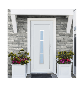 Porta Exterior PVC Alabama 90x200cm Esquerda