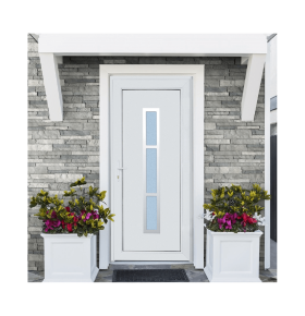 Porta Exterior PVC Alabama 90x200cm Direita