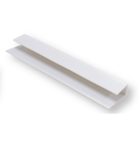Perfil Remate PVC para Lambrim Branco - Pack de 2