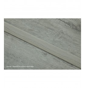 Perfil de Transição Alumínio Revestido Pinho Cinza