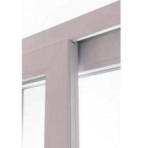 Janela de Correr PVC Por Medida com Estore 2 Folhas Vidro Duplo Aluplast A+