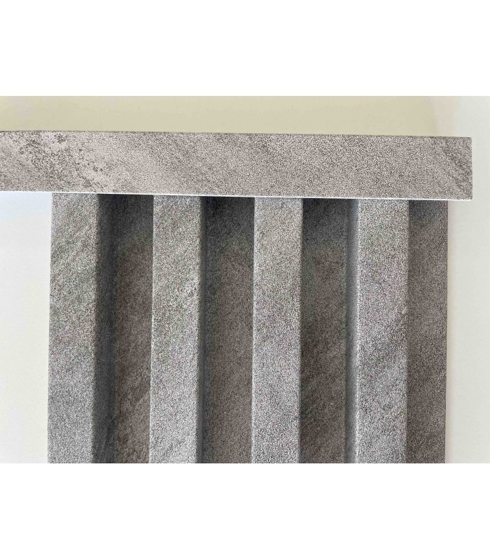 Cantoneira para Revestimento Ripado Prateado - 1 Unidade