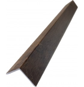 Cantoneira para Revestimento Ripado Carvalho Escuro - 1 Unidade