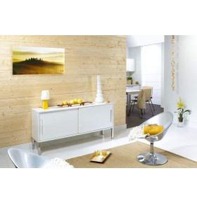 Lambrim Pinho Abeto Natural Envernizado