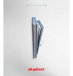 Janela PVC 80x100 cm Oscilobatente vidro duplo | Aluplast A+