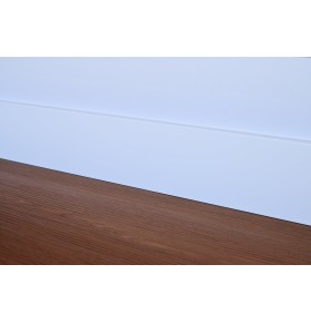 Rodapé PVC Expandido Branco 2200x100x15mm