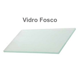Porta Exterior Aluplast PVC Vidro Fosco 90x200cm Branca Direita