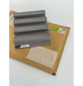 AMOSTRA - Revestimento Ripado Le Mur Carvalho Cinza (17x14cm)