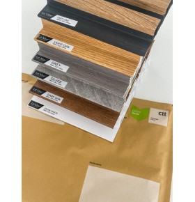 AMOSTRA - Revestimento Ripado Le Mur Branco Neve (17x14cm)