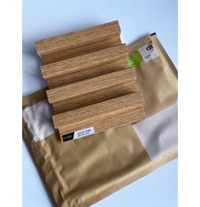 AMOSTRA - Revestimento Ripado Le Mur Carvalho Claro (17x14cm)