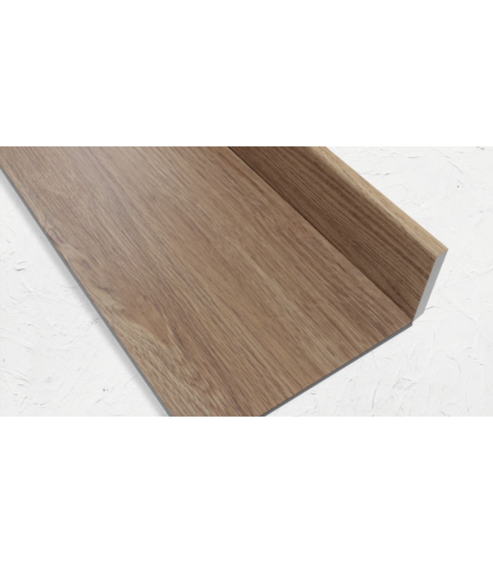 Rodapé PVC Expandido Carvalho Wood Toffe 2200x70x15mm