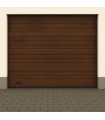 Portão de Garagem Seccionado com Motor FDMR2 Nogueira | Fabrico Especial
