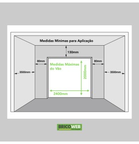 Portão de Garagem seccionado com motor e dois comandos