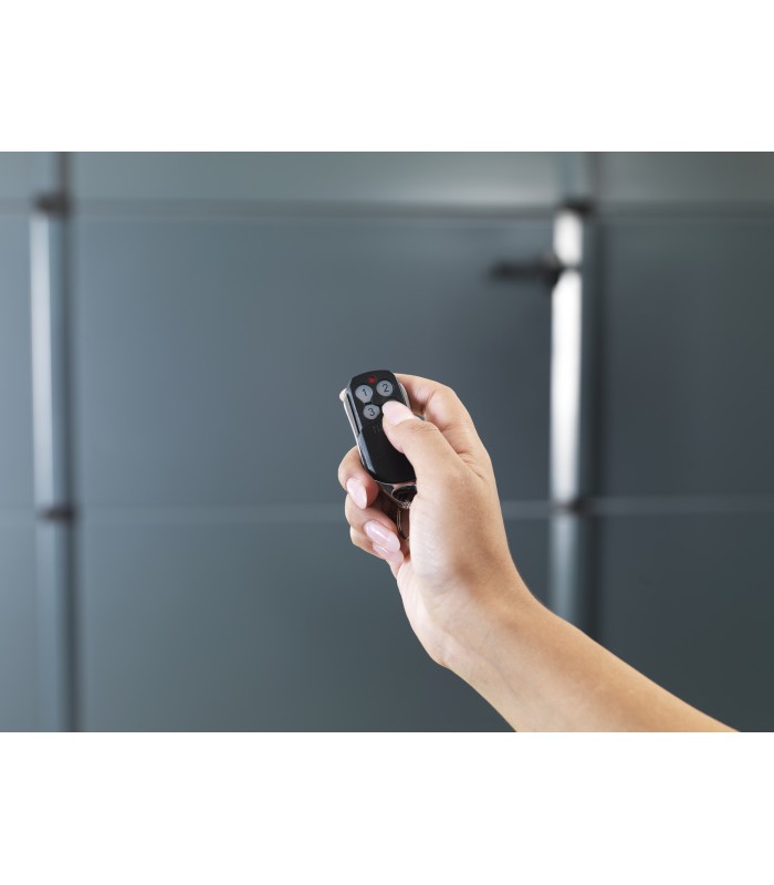 Portão de Garagem seccionado Antracite com motor | Fabricado por Medida