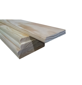 Guarnições para Porta em Pinho Marítimo Liso 70x10mm - Pack de 5