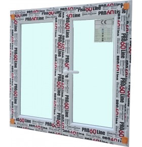 Janela PVC 100x100 Oscilobatente Proline | Entrega rápida